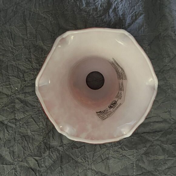 Easylite Campanella Pendant Light - Red - Italian Design w/ Murrini Insert - NEW - Picture 10 of 10